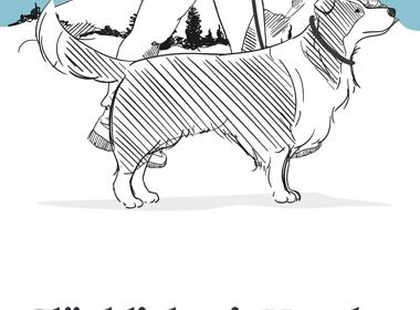 Glücklich mit Hund