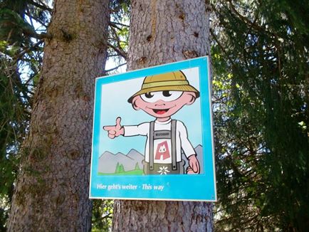 Alpinolino  Holzwurmweg (The woodworm tour) !