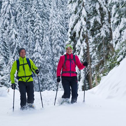 Schneeschuhwanderung Federboden