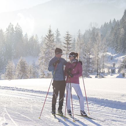 L14.2 Pass Grießen Loipe cc-skiing track Hochfilzen
