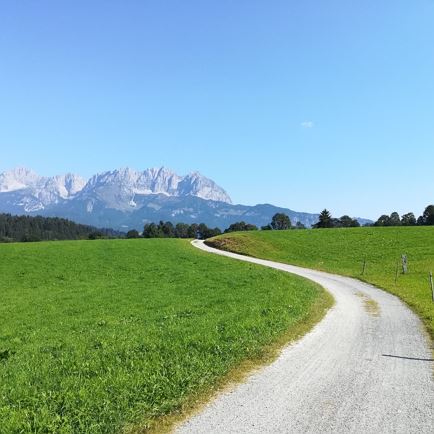 Von Oberndorf über den Römerweg nach Kitzbühel