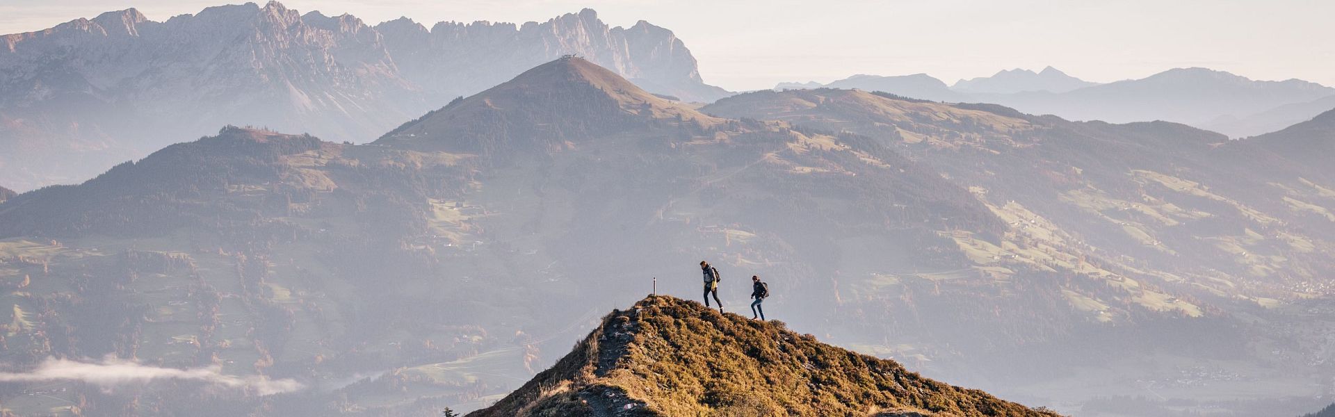 Feldalphorn bei Sonnenaufgang