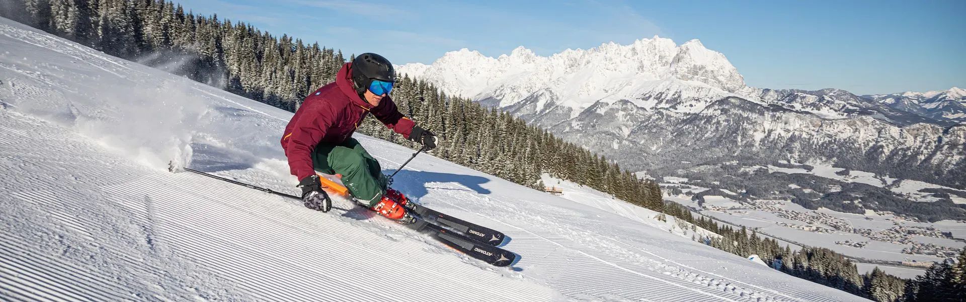 Skifahren bei SkiStar St. Johann in Tirol am Kitzbüheler Horn - Region St. Johann in Tirol