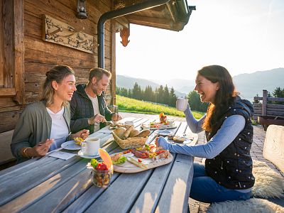 Frühstück am Berg