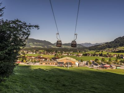 Summer mountain lifts