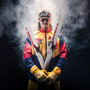 Retro Skitag in der Region Hohe Salve