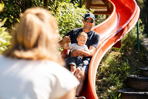 Familie im Salvenaland in Hopfgarten